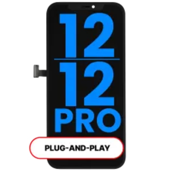 LCD-enhet för iPhone 12 / 12 Pro (Eftermarknad: AQ7 3.0)