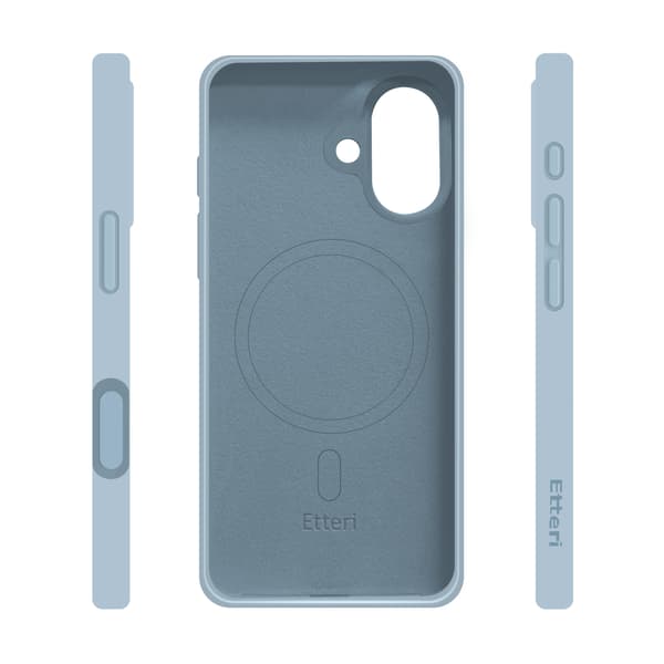 Etteri Silikon Mag-skal till iPhone 17 ljusblå