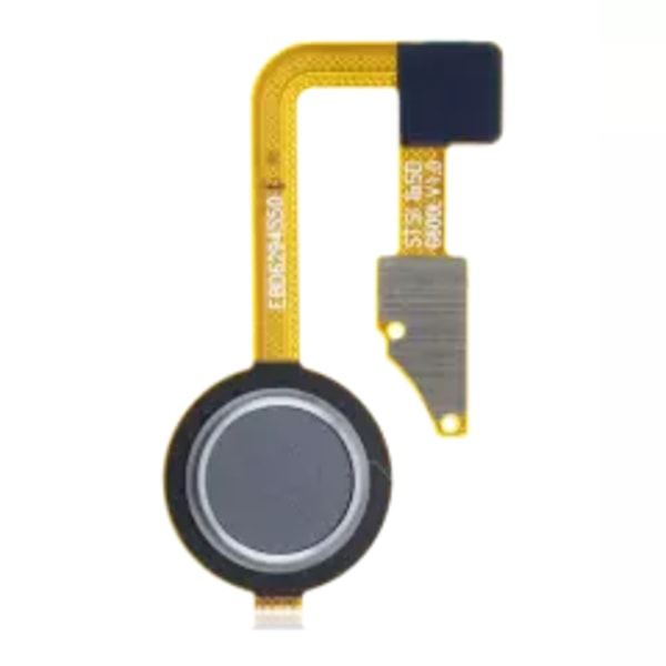 Fingeravtryckssensor för hemknapp och strömsensor flexkabel för LG G6 (Ice Platinum Silver)