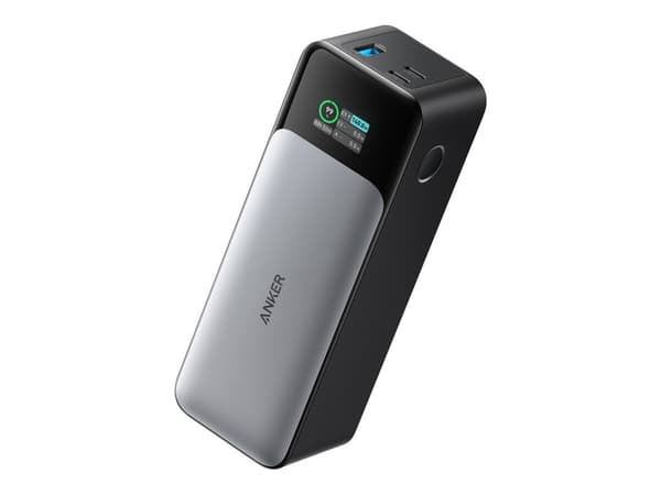 Anker 737 Powerbank 24000mAh 1xUSB-A 2xUSB-C svart svart