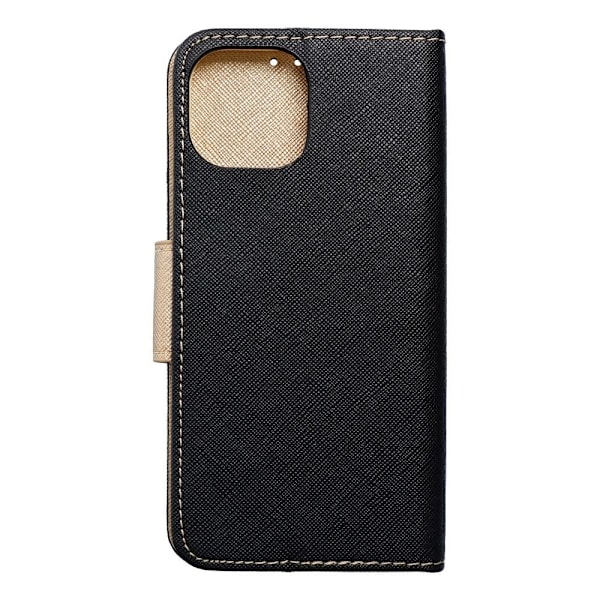 SMART FANCY mobilfodral för iphone 15 plus guldsvart brun