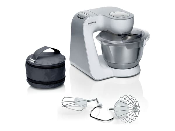 Bosch Serie 4 MUM58200 Kökkenmaskine 3.9liter 1000W Silver/vit vit