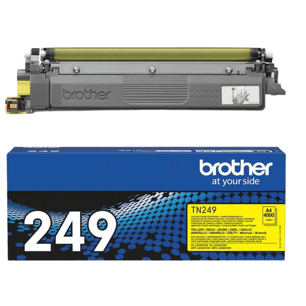 Brother TN249Y Gul 4000 sidor Toner