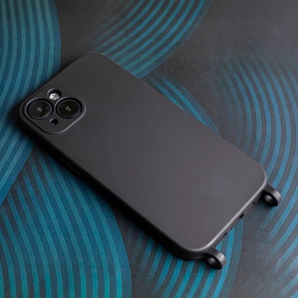 Silikonskal för Samsung Galaxy A05s, svart