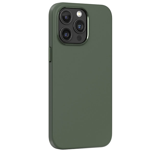 Comma case Nature Mag för iPhone 15 Plus grön