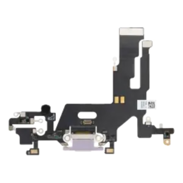 Laddningsport Flexkabel för iPhone 11 (Eftermarknad Plus) (Lila)