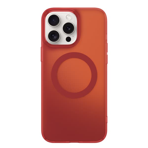 Tecto Shield Mistiq Mag skal för iPhone 14 Pro röd röd