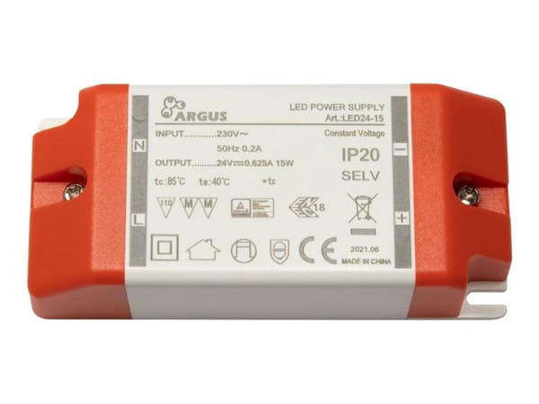 Argus LED24-15 LED-driver 24V