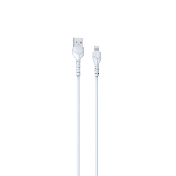 Devia kabel Kintone EC143 USB - Lightning 1,0 m 2,1A vit vit