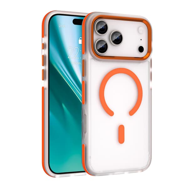 Etteri Icy Mag skal för iPhone 17 Pro Max / 18 Pro Max orange orange