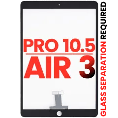 Digitizer för iPad Pro 10.5\" / iPad Air 3 (OCA förinstallerad & glassseparation krävs) (Eftermarknad Plus) (Svart)