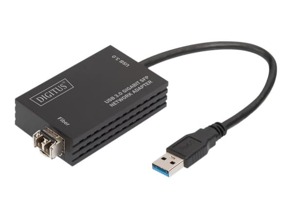 DIGITUS Netvärksadapter SuperSpeed USB 3.0 1Gbps Kabling