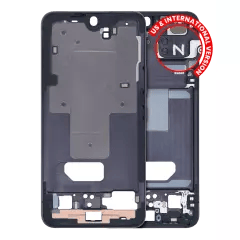 Mellanhus för Samsung Galaxy S22 5G (amerikansk och internationell version) (Phantom Black)