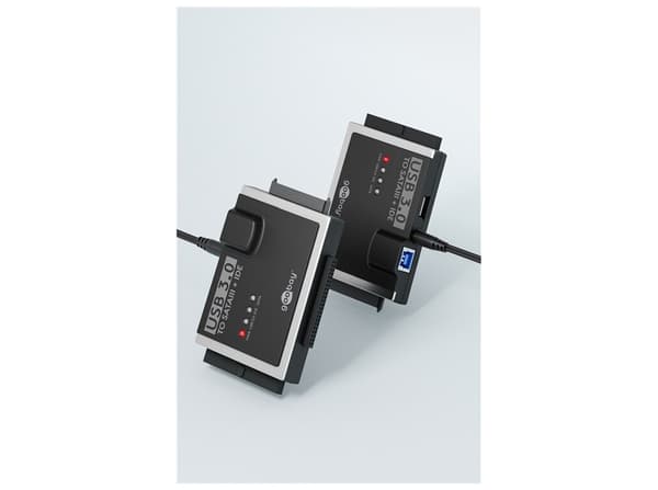Goobay hårddiskadapter USB 3.0 till 2,5 3,5 IDE SATA HDD Lagringskontroll