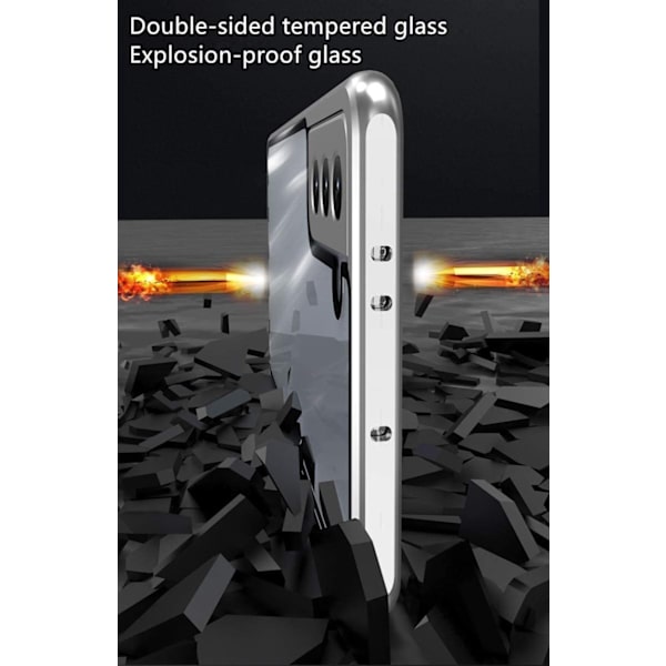 doubel case för Samsung S21|guld
