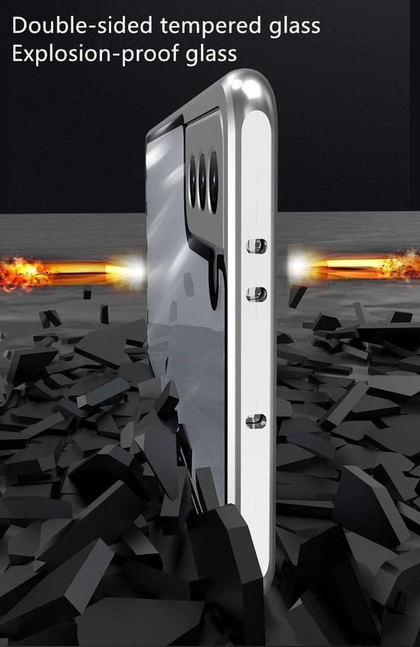 doubel case för Samsung S21|svart