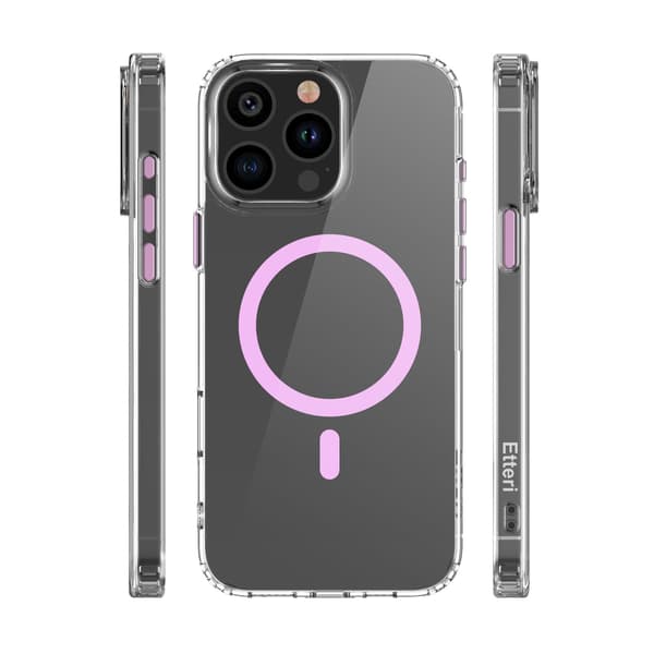Etteri Color Mag Case for iPhone 14 Pro 6.1\" Pink