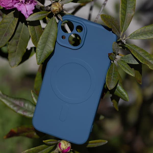 Simple Color Mag skal för Samsung Galaxy A57 5G marinblå