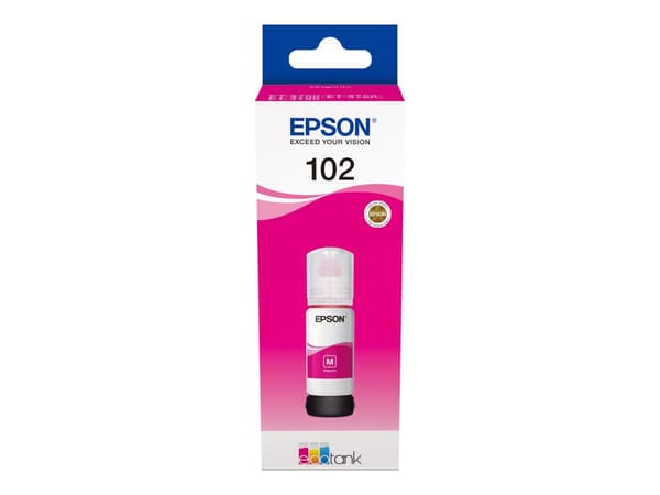 Epson 102 Magenta 6000 sidor bläckbehållare C13T03R340