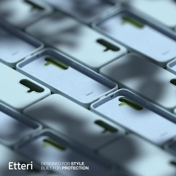 Etteri Silikonskal för Samsung Galaxy S25 Edge ljusblå