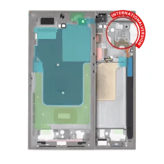 Mellanstomme för Samsung Galaxy S24 Ultra 5G (internationell version) (Service Pack) (Titanium Grey)