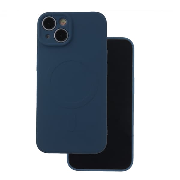 Simple Color Mag skal för iPhone 17 Pro marinblå