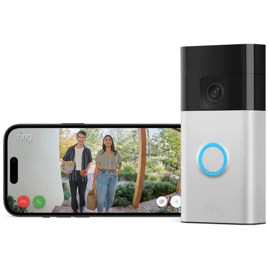 Ring Battery Video Doorbell Smart dörklokke m. Ring Chime 2nd Gen