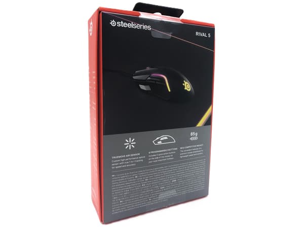 SteelSeries Rival 5 Optisk Kablet svart svart