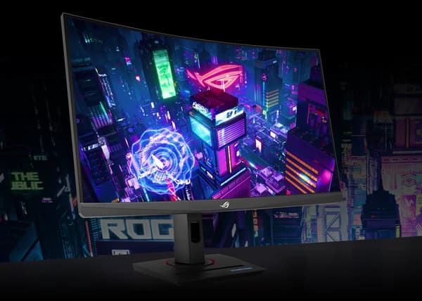 ASUS ROG Strix XG32WCS 32 Rapid VA 2560 x 1440 (2K) HDMI DisplayPort USB-C 180Hz