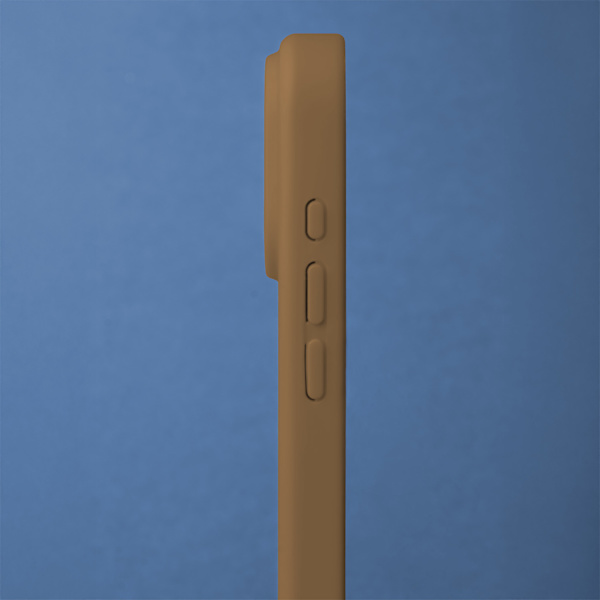 Frame Thin Mag-fodral för iPhone 14 6,1\" brun