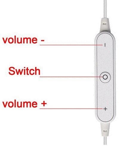 bluetooth hörlurar för iphone vit