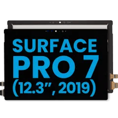 LCD-enhet med digitizer för Microsoft Surface Pro 7 (förlängningskabel ingår) (eftermarknad)