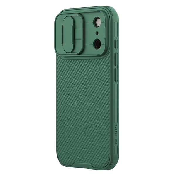 NILLKIN CAMSHIELD PRO IPHONE 17 PRO MÖRKGRÖN / ZIELONY