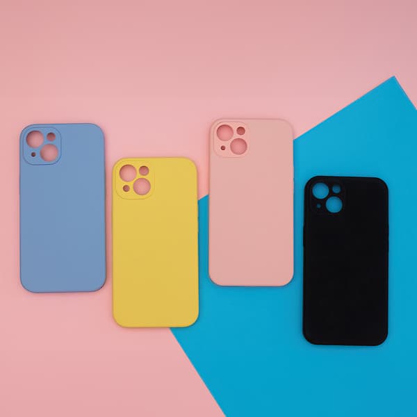 Mag Invisible skal för iPhone 15 6,1\" pastellgul