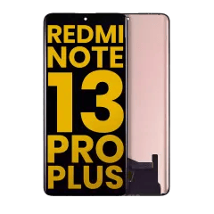 OLED-enhet utan ram för Xiaomi Redmi Note 13 Pro Plus / Note 14 Pro 5G / Note 14 Pro Plus / Poco X7 (renoverad) (alla färger) röd