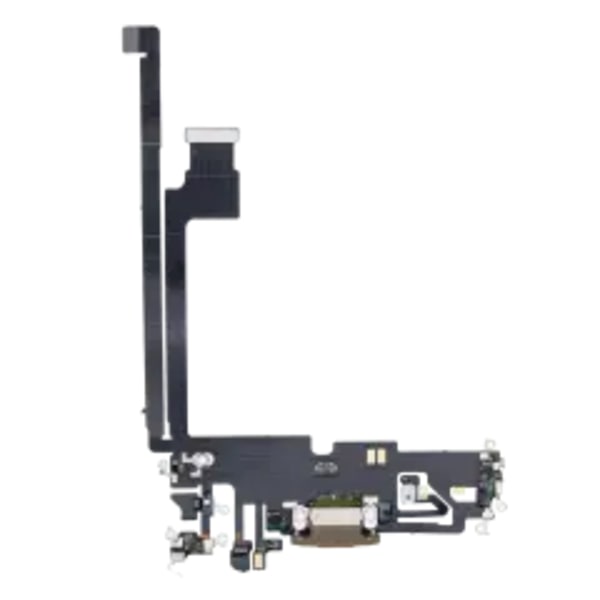 Laddningsport Flexkabel för iPhone 12 Pro Max (Eftermarknad Plus) (Guld)