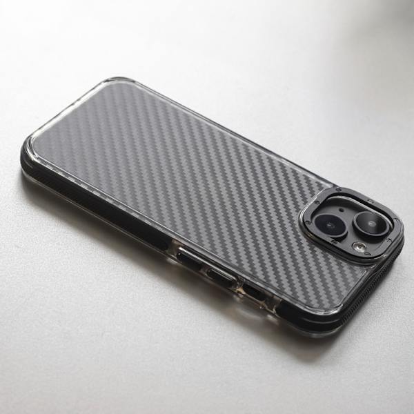 Acrylic Carbon Case for iPhone 16th / 17th Black