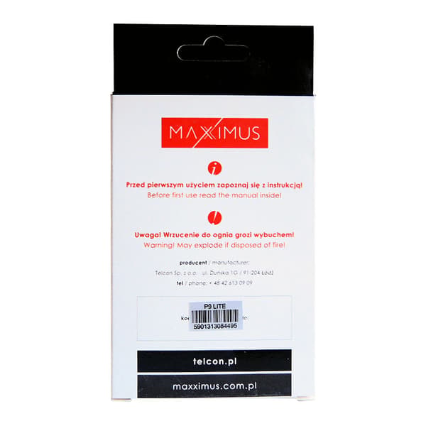 BATTERI MAXXIMUS HUAWEI P9 Lite 3000mAh HB366481ECW
