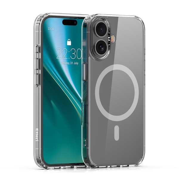Etteri Color Mag Case for iPhone 16 6.1\" Grey