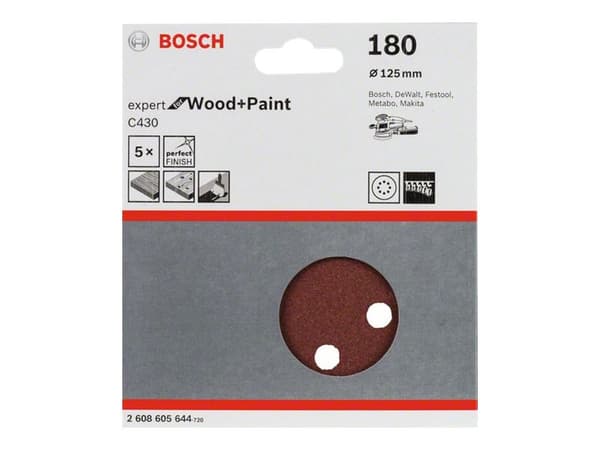 Bosch GEX 125-1 AE Professional Sliber med tilfäldigt kredslöb 250W