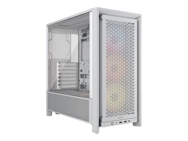 CORSAIR FRAME 4000D RS ARGB Tower Udvidet ATX vit