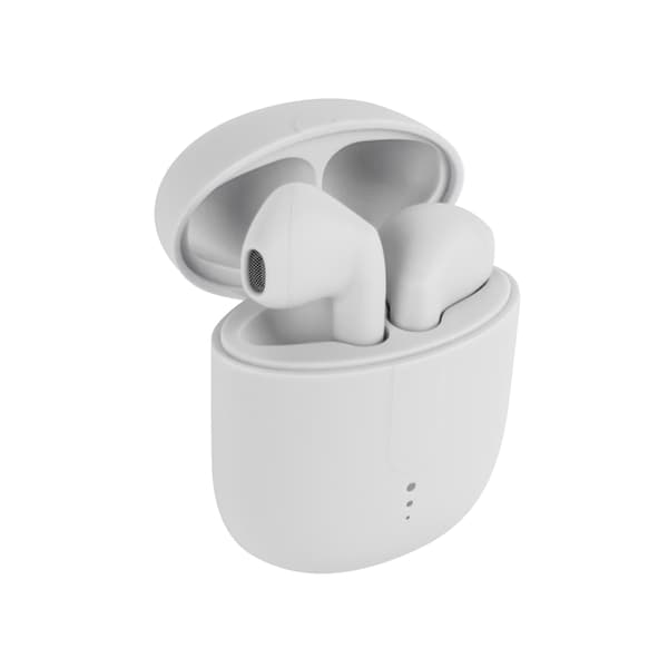 Setty Bluetooth hörlurar TWS med laddningsfodral TWS-0 vit blå