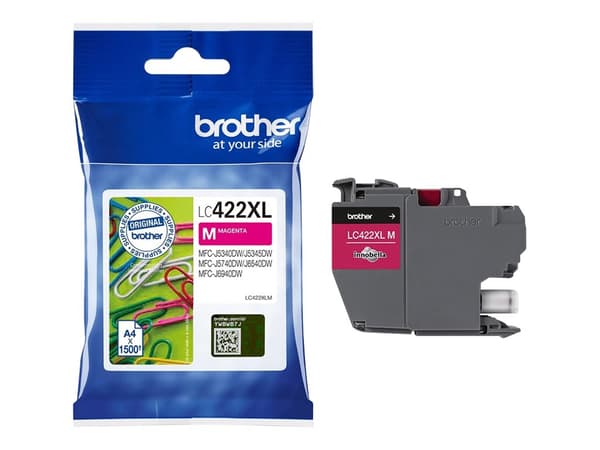 Brother LC 422XLM Magenta 1500 sidor bläck