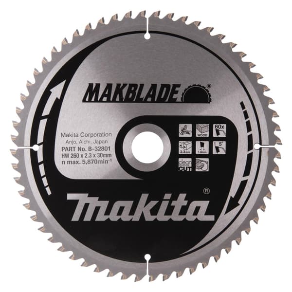 Makita MAKBLADE Rundsavsklinge Geringssav Bordsav