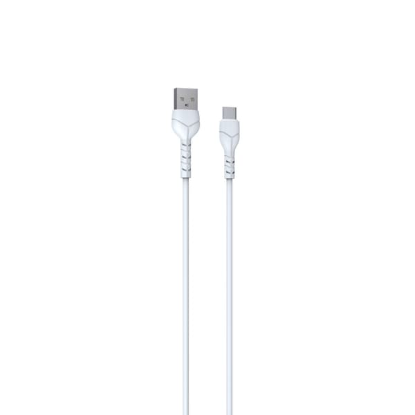 Devia kabel Kintone EC145 USB - USB-C 1,0 m 2,1A vit