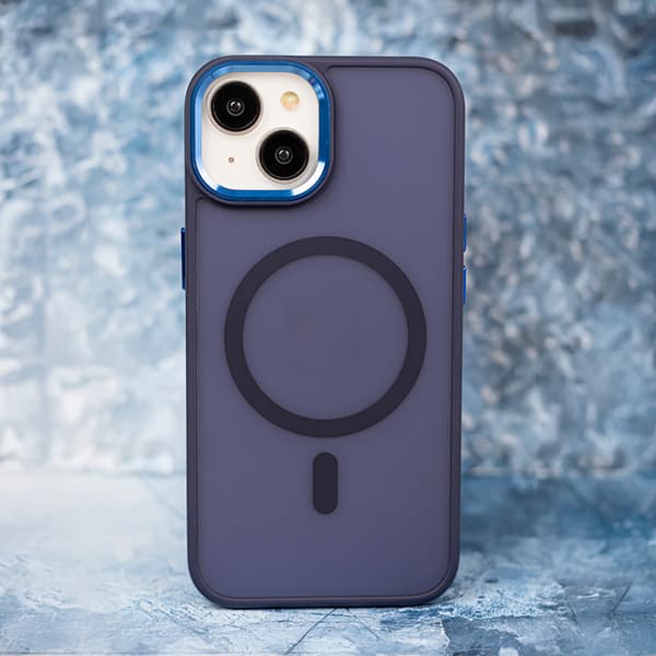 Frozen Mag Case for Samsung Galaxy S23 FE Navy Blue