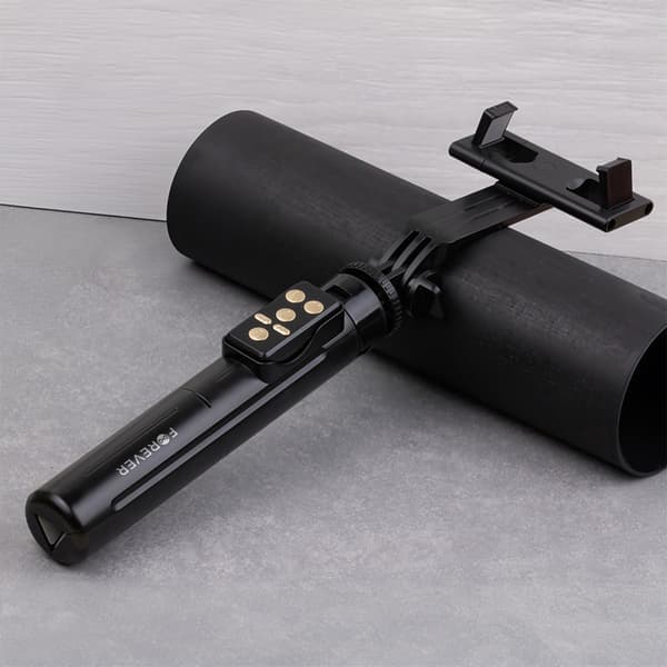 Forever Bluetooth selfie stick stativ SST-100 svart svart