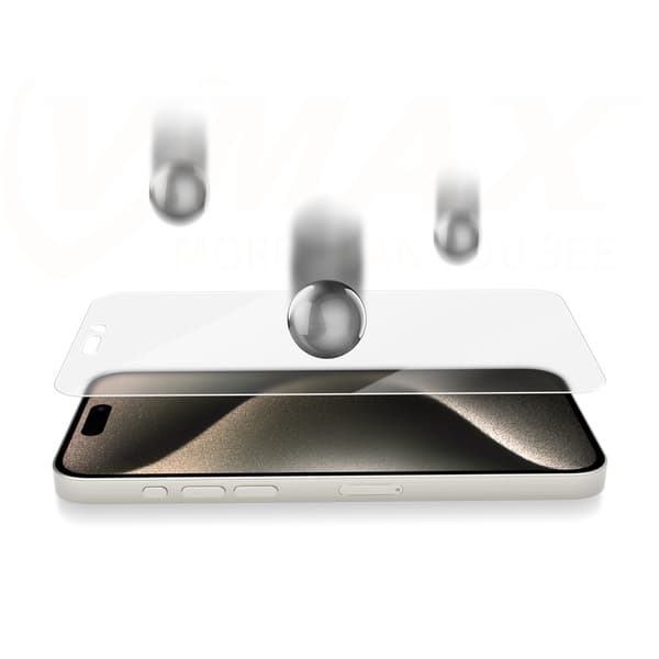 Vmax härdat glas 0 33mm transparent glas för iPhone 12 / 12 Pro matt