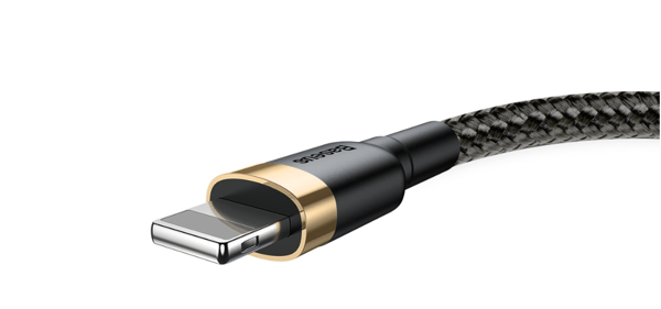 2st 2 m Baseus cabel iphone svart