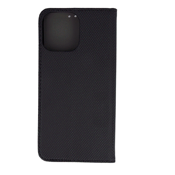 Smart Case Book för iphone 13pro max svart svart